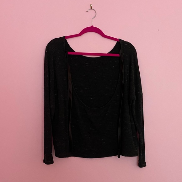 Aerie Open Back Yoga Tee - Picture 3 of 5